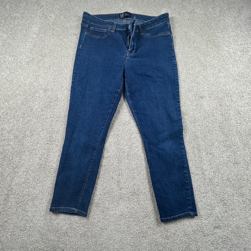 Gap Favorite Jegging Womens 10/30 Dark Wash Denim Blue Jeans Stretch Skinny 0971